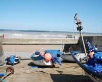 Sheringham fishing boats